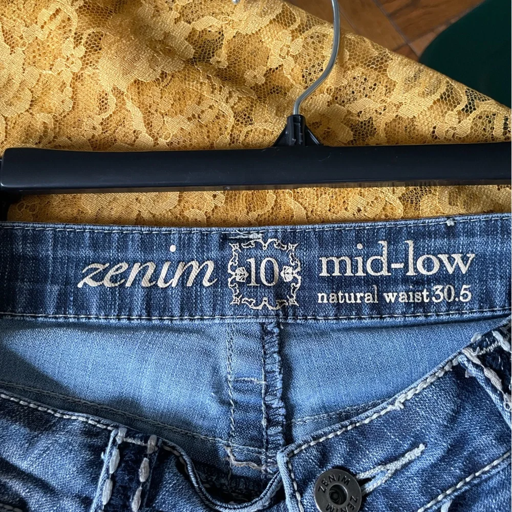 Zenim Denim Shorts, Size 10